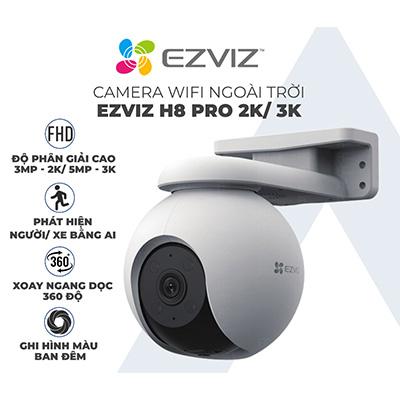Camera WIFI EZVIZ H8 PRO 2K/3K