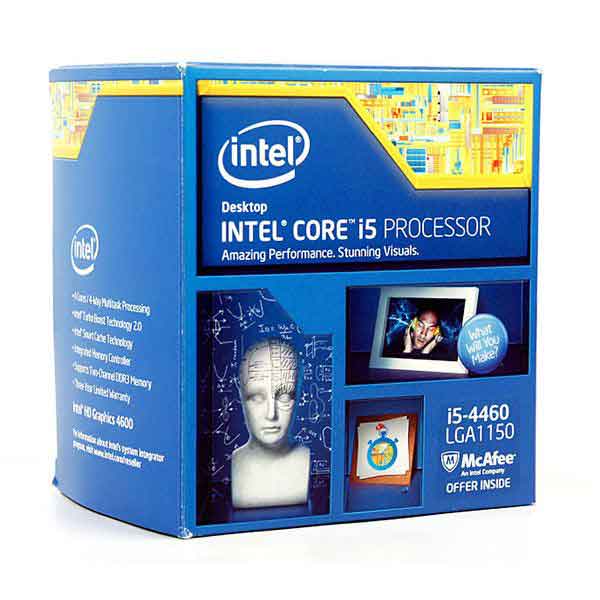 CPU Intel i5-4460 (3.4GHz)