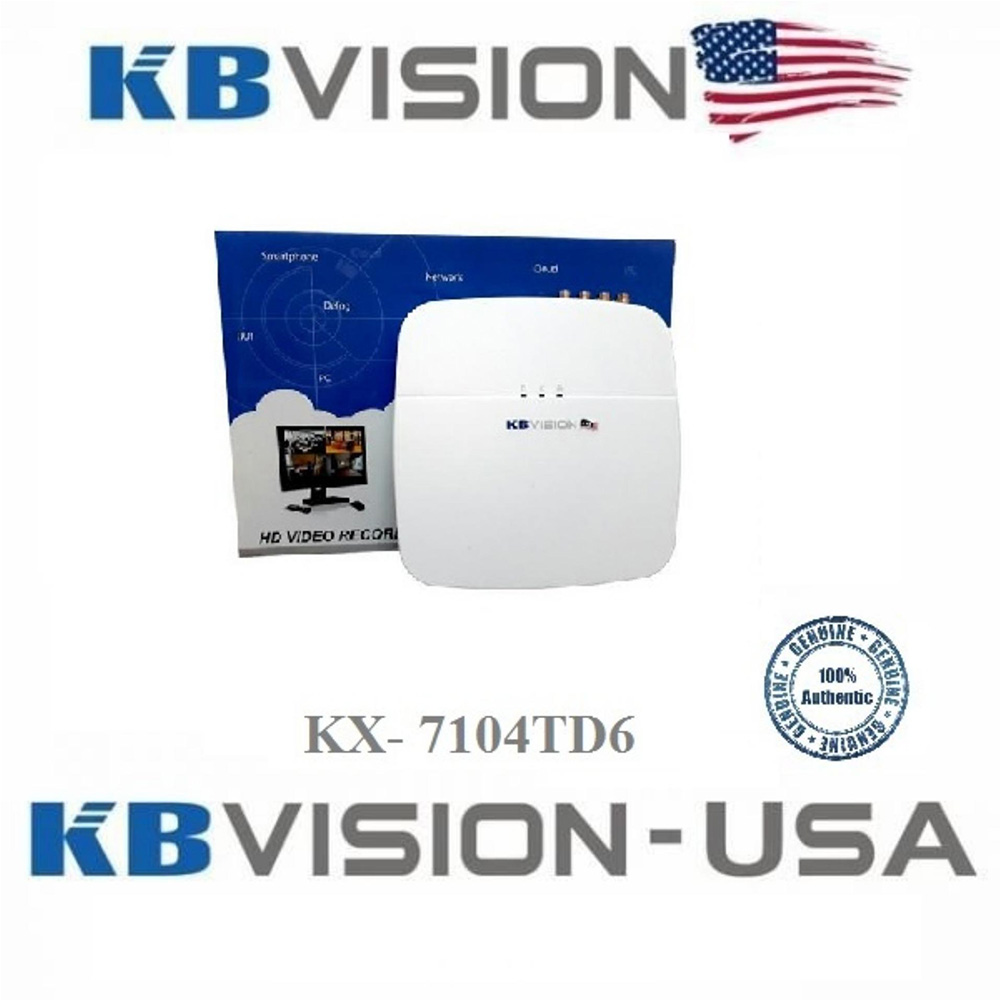 Đầu ghi KBvision KX-7104TD6 (4 kênh)